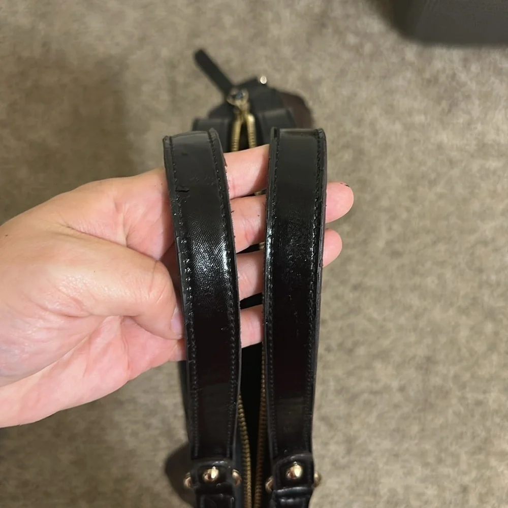 EUC Kate Spade‎ Faux Leather Satchel Bucket Crossbody Bag